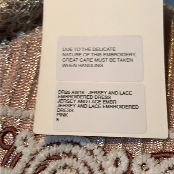 Peter Pilotto Jersey & Lace Embroidered Dress - Picture 8 of 8